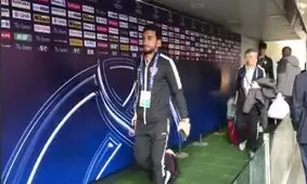 ورود کاروان پرسپولیس به ورزشگاه آزادی