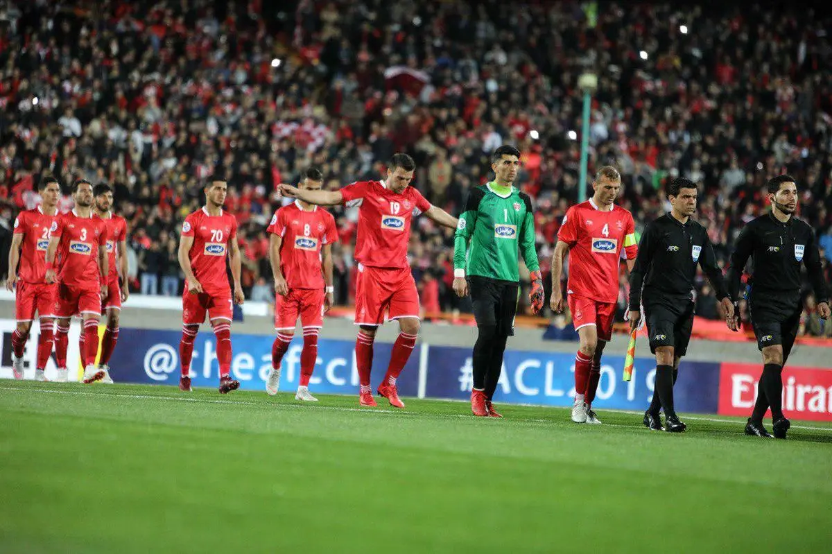 گزارش تصویری اختصاصی نیمه اول دیدار پرسپولیس تهران - پاختاکور ازبکستان