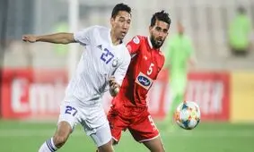 تساوی پرسپولیس و پاختاکور در نیمه اول