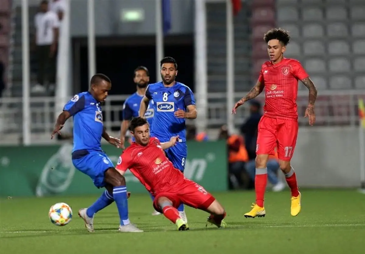 تساوی الدحیل و استقلال در نیمه نخست