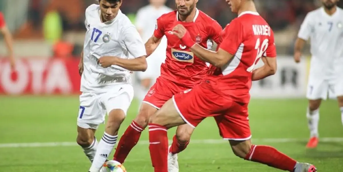هافبک ازبکستانی برترین بازیکن دیدار پرسپولیس و پاختاکور شد