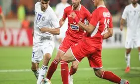 هافبک ازبکستانی برترین بازیکن دیدار پرسپولیس و پاختاکور شد