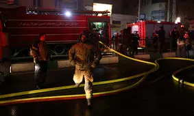 تا نرسیدن آتش‌نشانان مسئولان بیمارستان گاندی خبر از آتش‌سوزی نداشتند