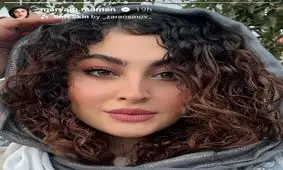 تیپ جدید بازیگر زن مشهور با تم مشکی/ عکس