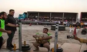 مسابقات مردان آهنین انتخابی کشور در ارومیه برگزار شد/ عکس
