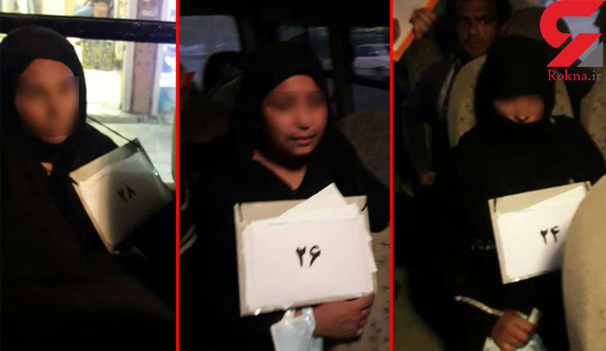 این کودکان چرا شماره به گردن دارند! / پلیس آبادان وارد عمل شد + عکس