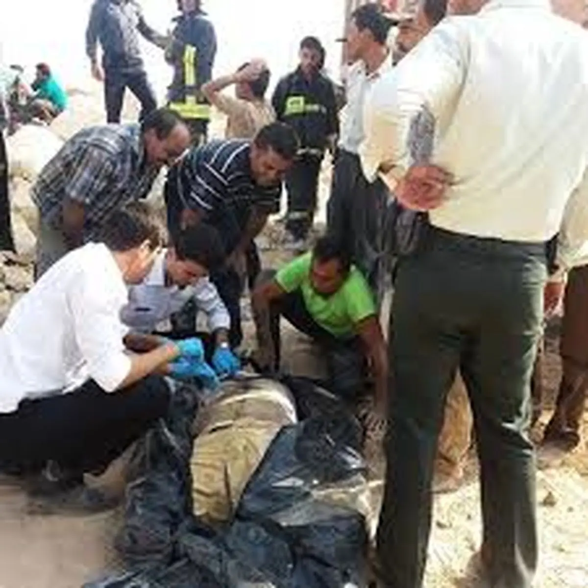 متین 2 ساله زیر آوار سنگ دفن شد + جزییات