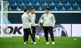 آخرین تمرین زنیت سن‌پترزبورگ پیش از رویارویی اروپایی با ویارئال اسپانیا