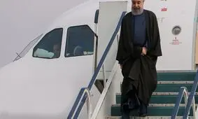 روحانی وارد گیلان شد+برنامه‌های سفر