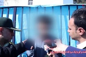 دو گنده لات دماغ مرد تهرانی را از بیخ بریدند! + فیلم