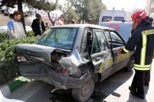 سانحه رانندگی در مشهد پنج نفر را روانه بیمارستان کرد
