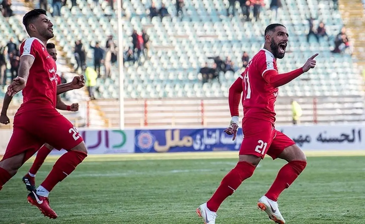 جدول رده‌بندی لیگ برتر در پایان روز اول هفته بیست‌ویکم