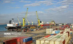 محموله شکر خام وارد بندر شهید رجایی بندرعباس شد