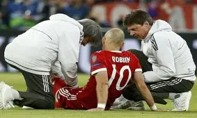 روبن بازی برگشت بایرن مونیخ - لیورپول را از دست داد