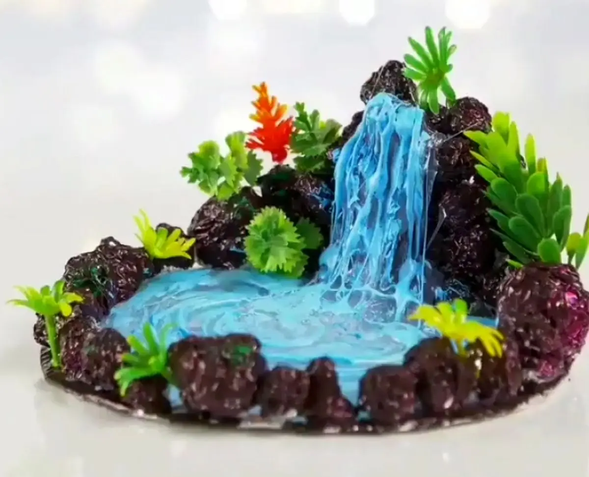 ایده جالب ساخت مجسمه آب نما