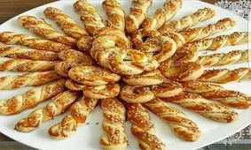 طرز تهیه ‍ شیرینی نمکی