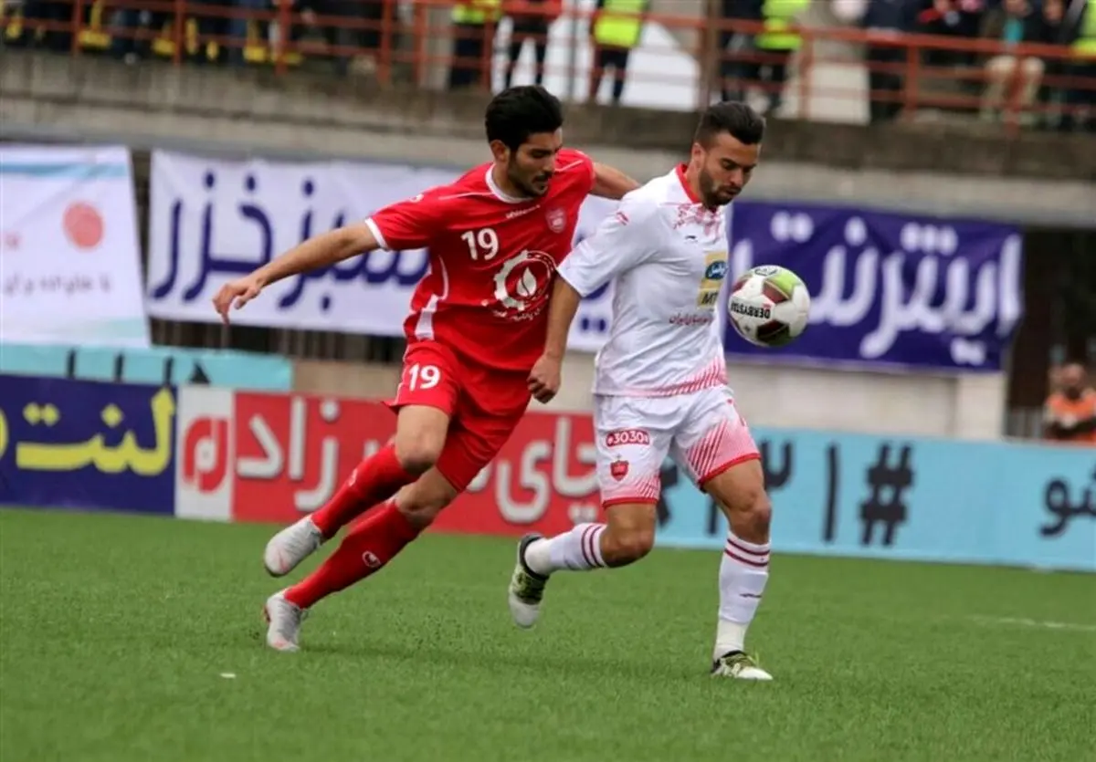 زور پروفسور به آقای معلم نرسید/تساوی در قائمشهر