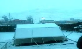 وضعیت زندگی زلزله‌زدگان سرپل ذهاب در دمای منفی ۸ درجه+عکس