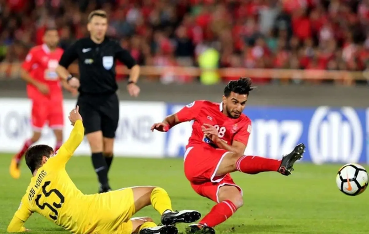 پوستر باشگاه السد برای بازی با پرسپولیس