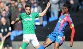 پیروزی برایتون مقابل کریستال پالاس در حضور جهانبخش