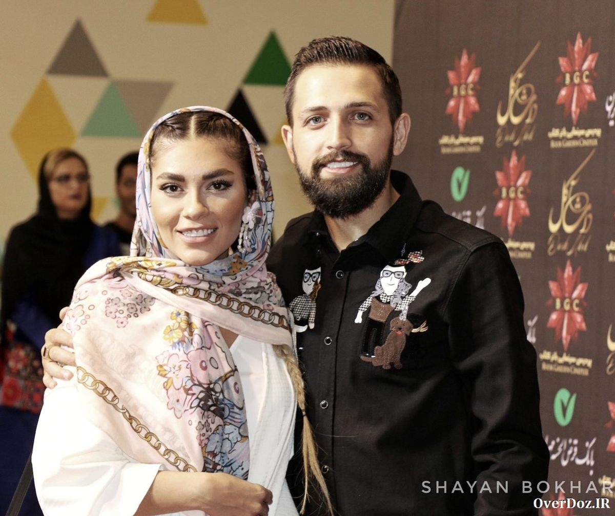 محسن افشانى و همسرش در لباس هايى عجيب!+عکس