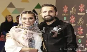 محسن افشانى و همسرش در لباس هايى عجيب!+عکس