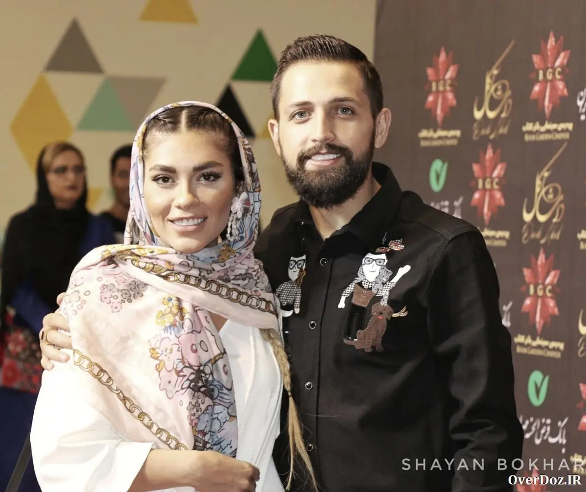 محسن افشانى و همسرش در لباس هايى عجيب!+عکس