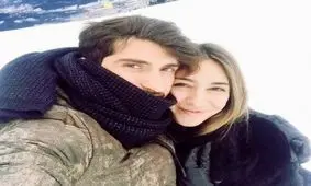 تبریک عاشقانه مهاجم تیم ملی به همسرش