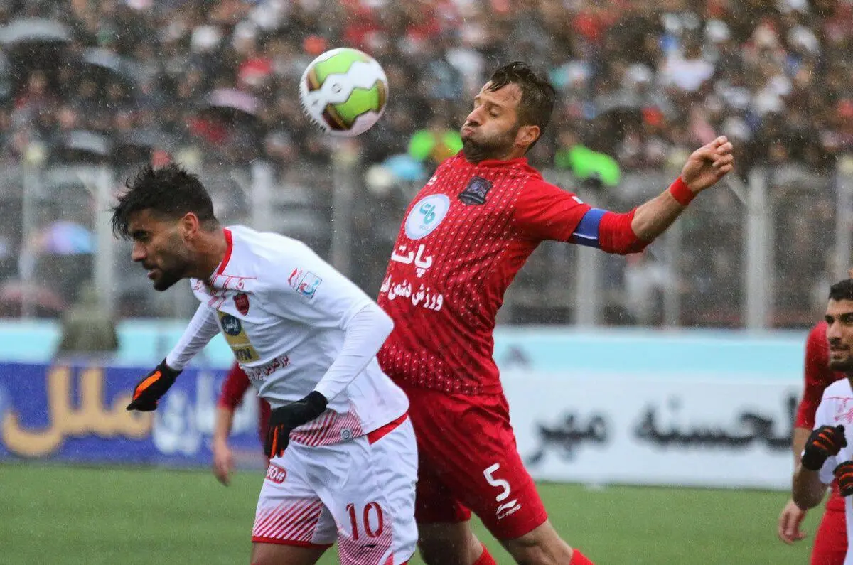 خلاصه دیدار نساجی مازندران - پرسپولیس تهران(ویدئو)