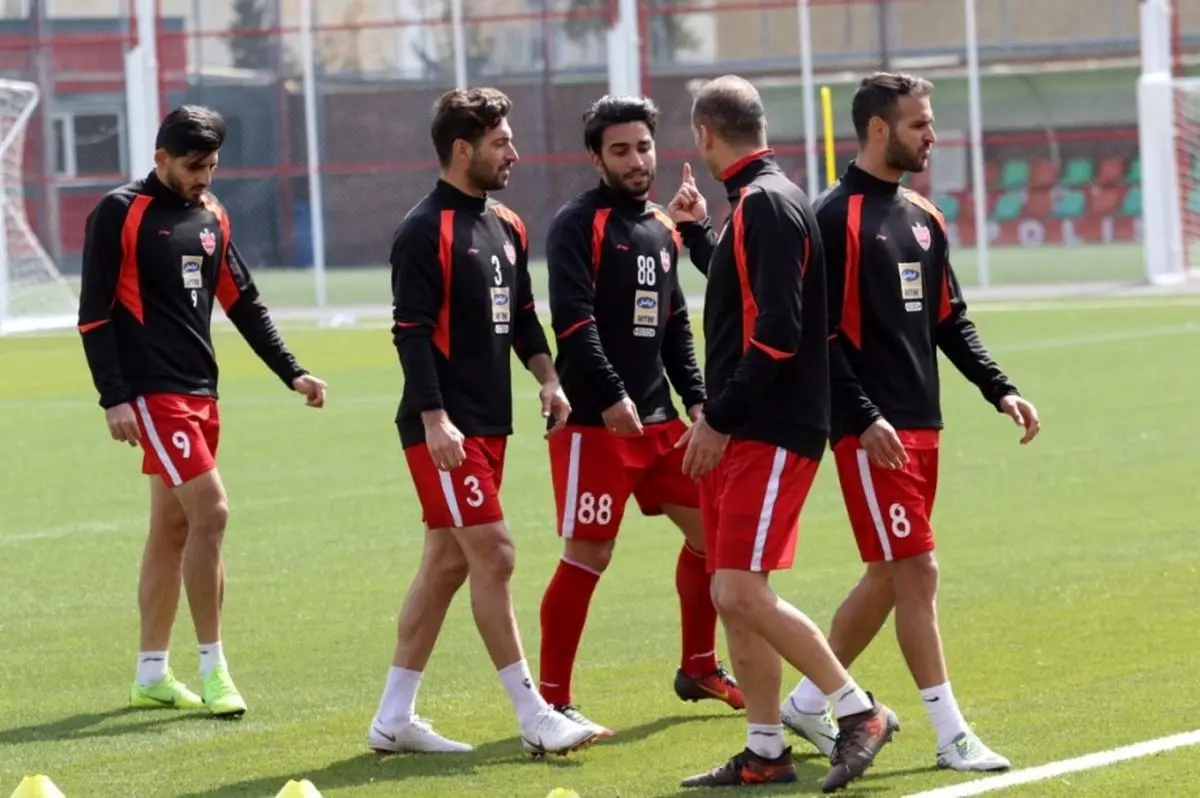 برنامه تمرینی پرسپولیس تا السد