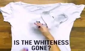 خلاقیت تمیز کردن لباس