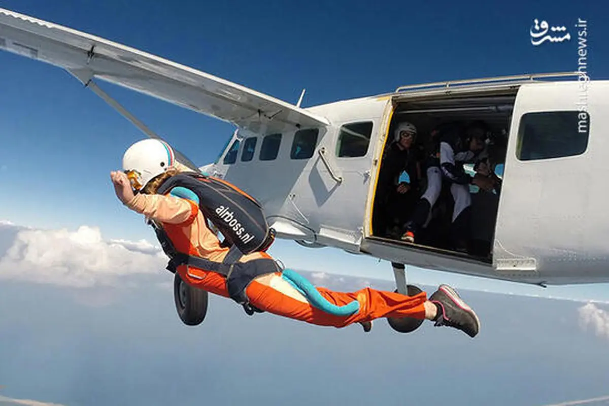 برخورد وحشتناک دو هواپیما در آسمان + فیلم