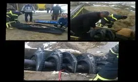 مرگ دلخراش کارگر شرکت دانه بندی در شازند