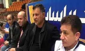 دایی میهمان ویژه تمرین تیم های ملی کشتی