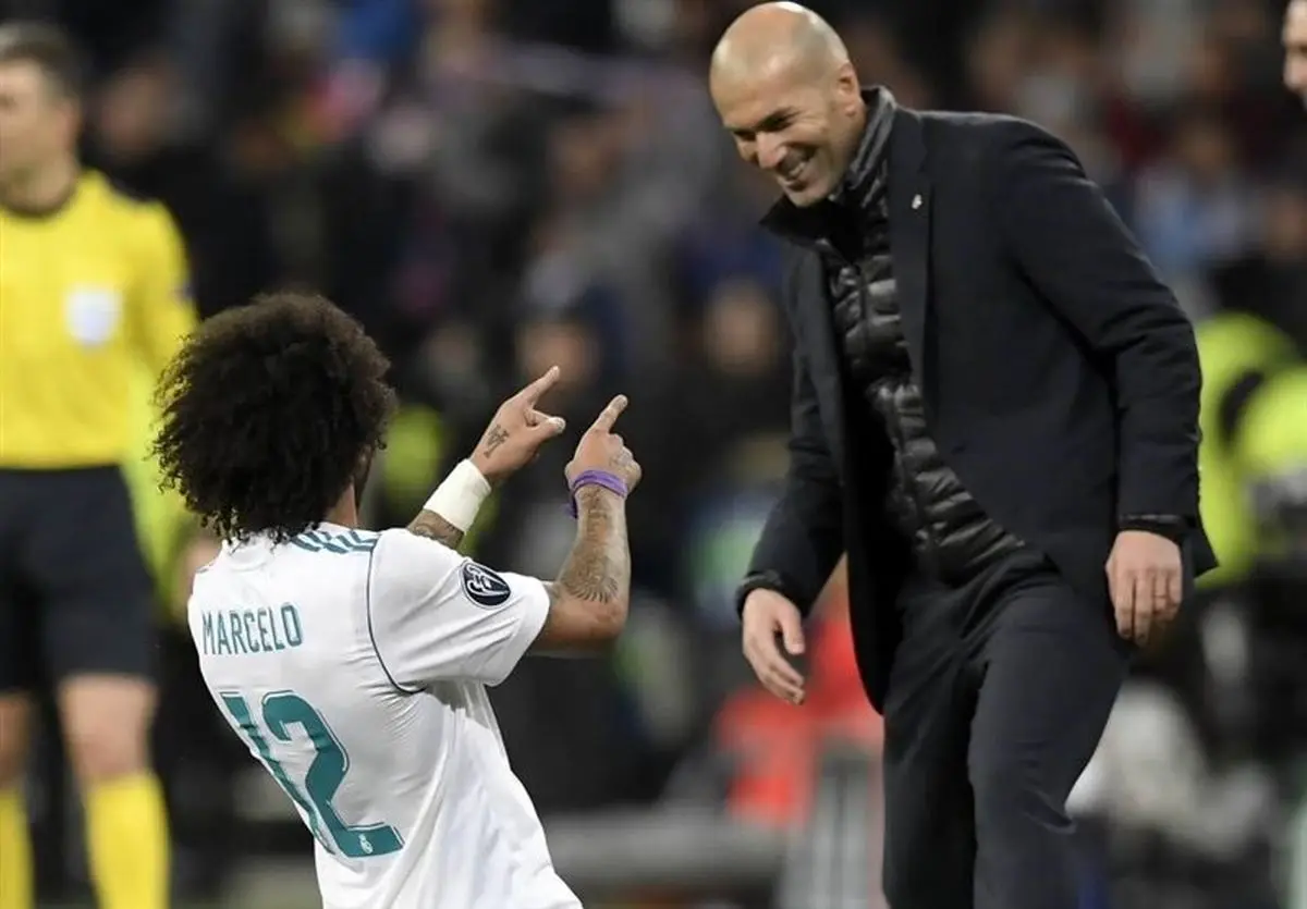 زیدان خواهان حفظ مارسلو در رئال مادرید شد