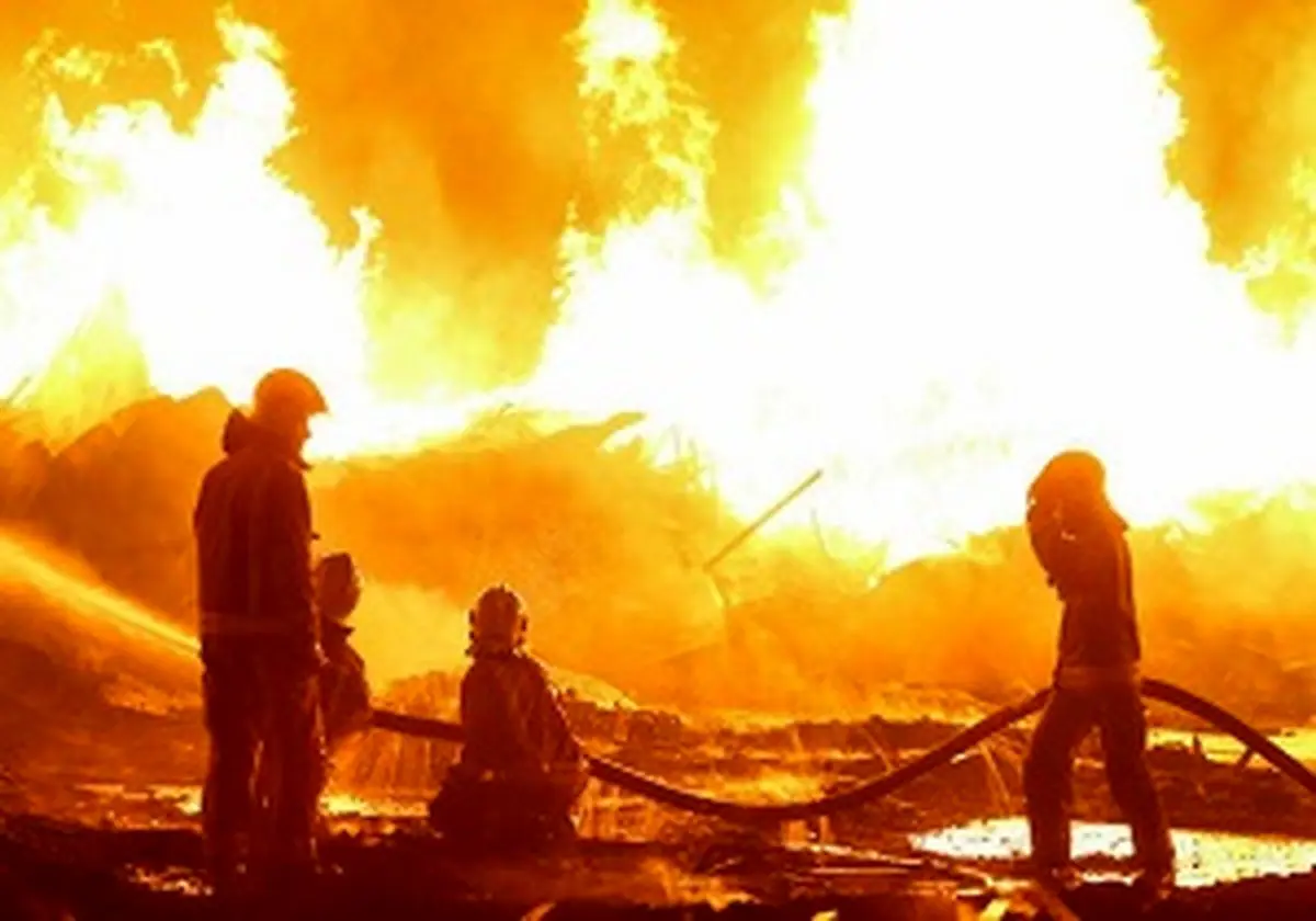 انفجار مواد محترقه حادثه آفرید