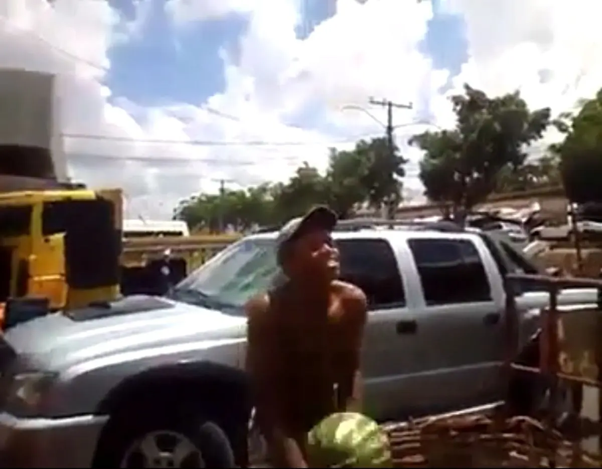 سلطان گرفتن هندوانه !