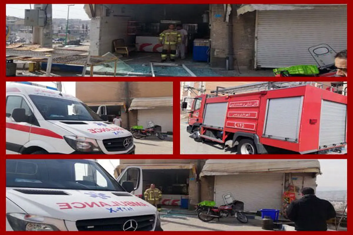 انفجار گاز در نانوایی پردیس ۳ مجروح بر جای گذاشت