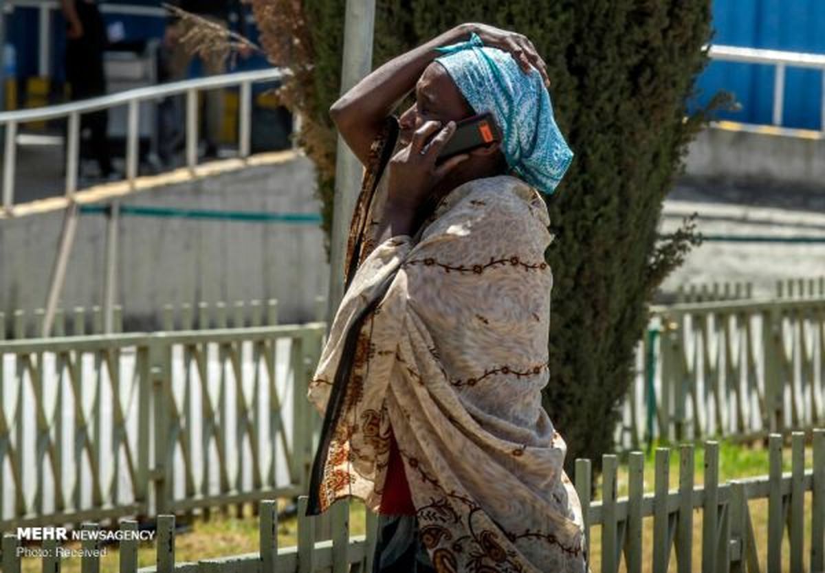 عکسهایی از سقوط هواپیما در اتیوپی با 157مسافر