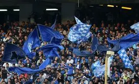 تجمع هواداران استقلال مقابل ورزشگاه آزادی