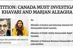 کنگره ایرانیان کانادا از دولت این کشور خواست به پرونده‌های مفسدین اقتصادی فراری به این کشور ورود کند
