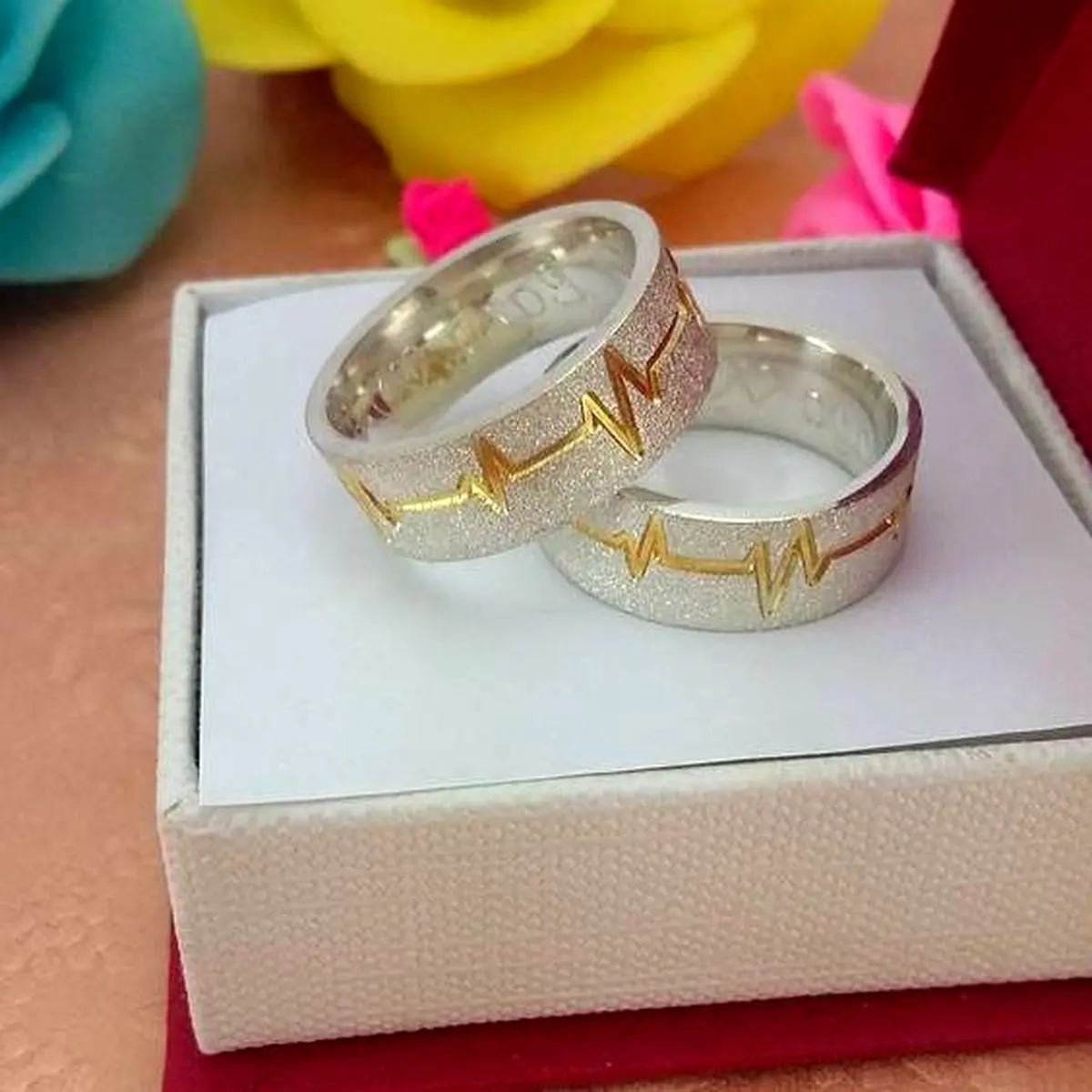 مدل حلقه ازدواج های ست در انواع سفید و زرد + تصاویر