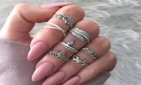 انگشتر بند انگشتی دخترانه طلا و نقره ظریف + تصاویر