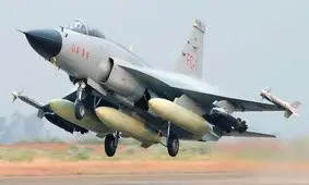 سقوط یک فروند جنگنده در چین