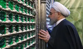 روحانی وارد شهر کربلا شد