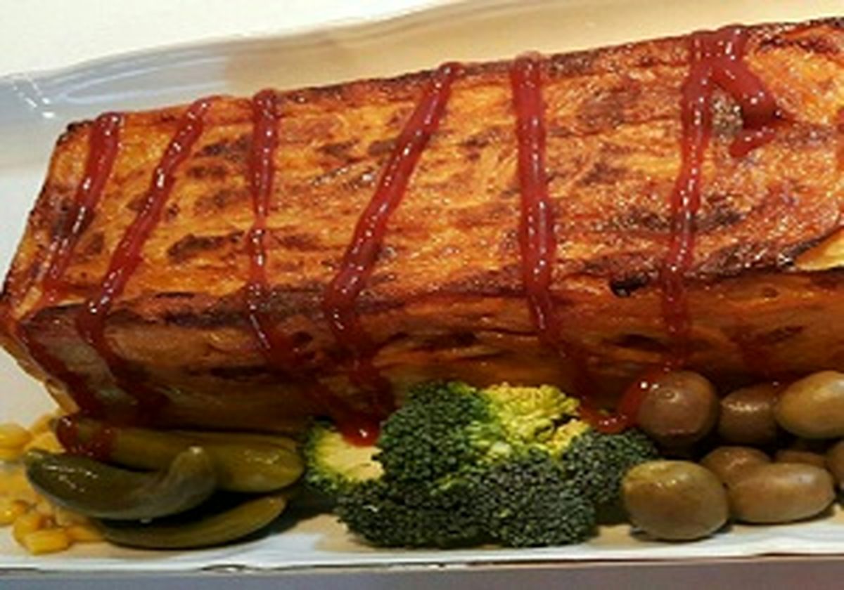 تهچین ماکارونی یک شام خوشمزه و لذیذ + طرز تهیه