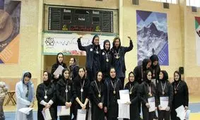 قهرمانی دختران دانشجویان فردوسی در مسابقات بسکتبال