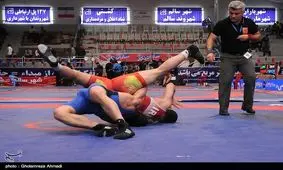 پیمان یاراحمدی تیم کشتی ایران را پیروز مسابقه نخست کرد