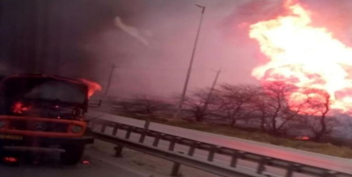 11 کشته و زخمی در انفجار خط لوله گاز