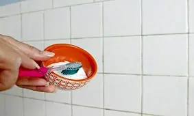 تمیز کردن بین کاشی ها